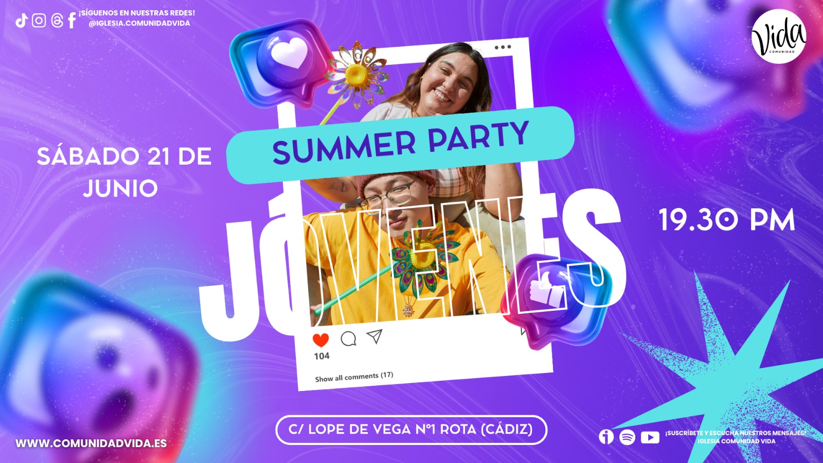 Eventos Comunidad Vida